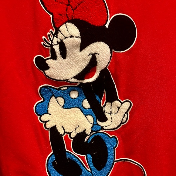 Disney’s Minnie Mouse sweatshirt with puff vinyl design - Picture 11 of 12